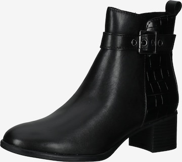 MARCO TOZZI Ankle Boots in Black: front