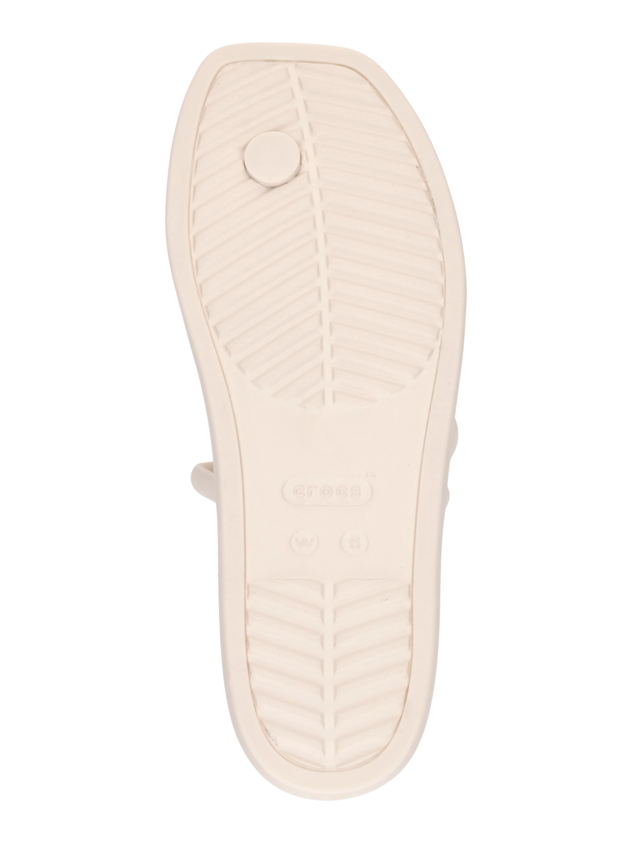 Crocs - Sandalias de dedo 'Miami' en blanco