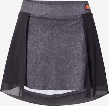 ELLESSE Athletic Skorts 'Firenze' in Black: front