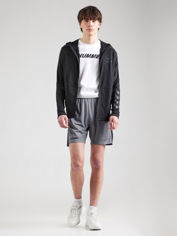 Hummel Sports sweat jacket 'Aston' in Black