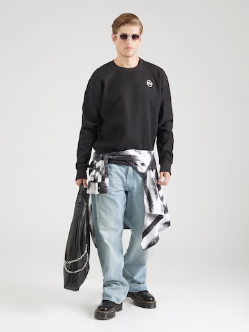ALPHA INDUSTRIES Μπλούζα φούτερ 'Studio' σε μαύρο