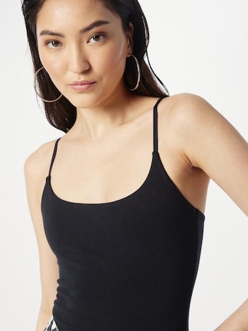 Abercrombie & Fitch Shirt Bodysuit in Black