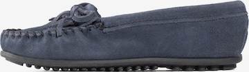 Minnetonka Mocassins 'Kilty' in Blauw: voorkant