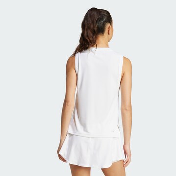 Haut de sport ADIDAS PERFORMANCE en blanc