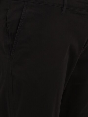 Jack & Jones Plus Úzky strih Chino nohavice 'Marco' - Čierna