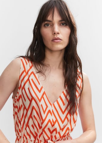 MANGO Dress 'apricot' in Orange