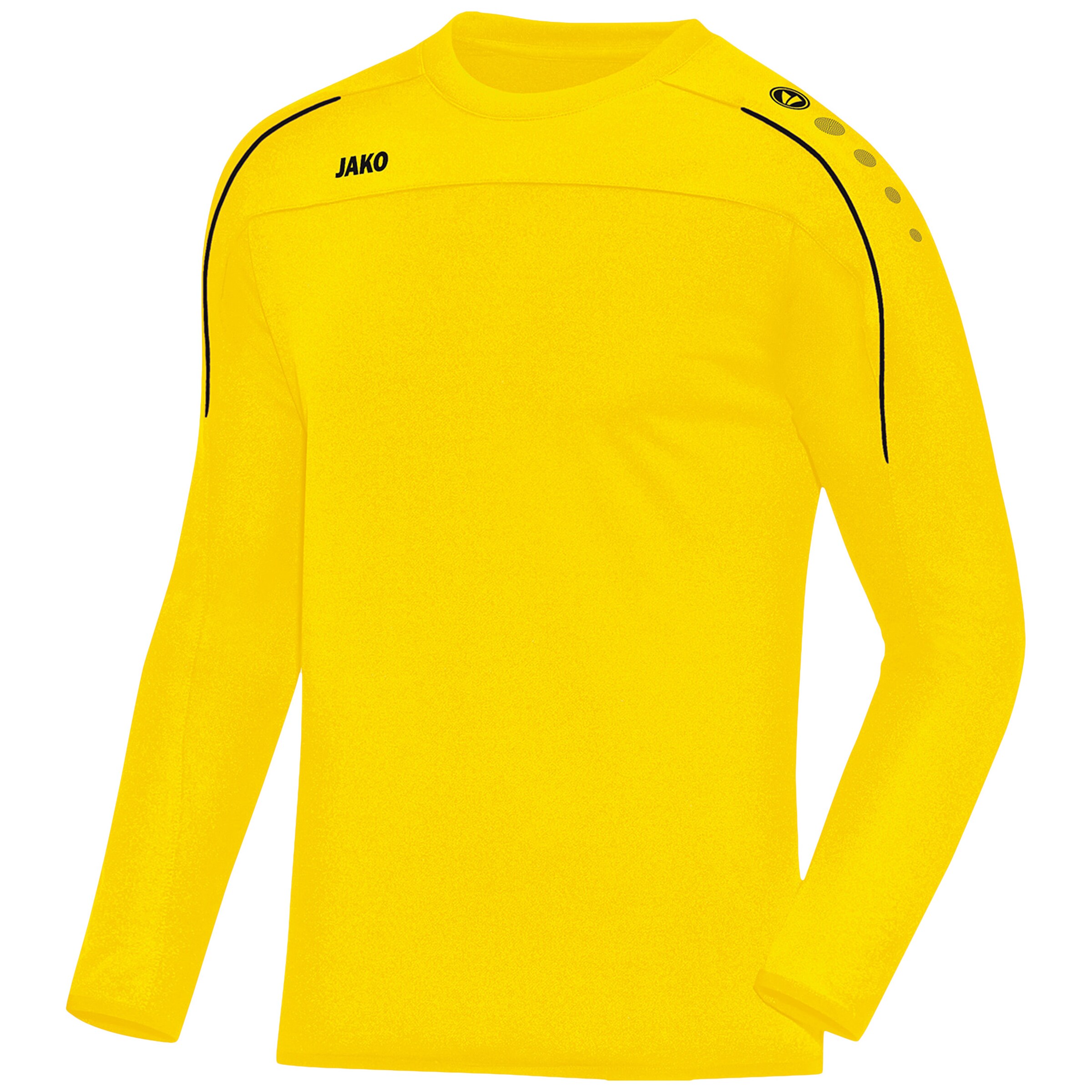 JAKO Sportsweatshirt in Gelb: Vorderseite