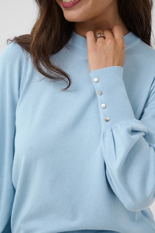 Pull-over Kaffe en bleu