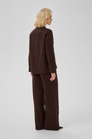 My Essential Wardrobe Bluse 'Jojo' i brun
