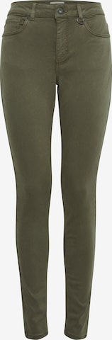 PULZ Jeans Skinny Jeans 'Emma' in Green: front
