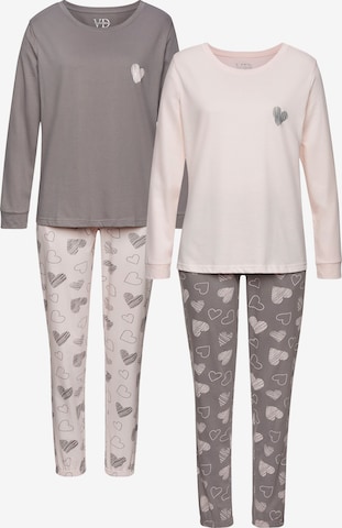 VIVANCEPidžama - siva boja: prednji dio