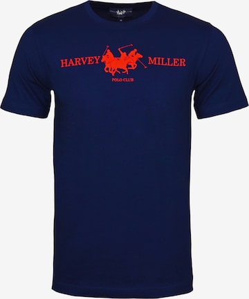 HARVEY MILLER Shirt in Blauw: voorkant