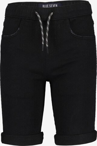 BLUE SEVEN Skinny Jeans in Zwart: voorkant