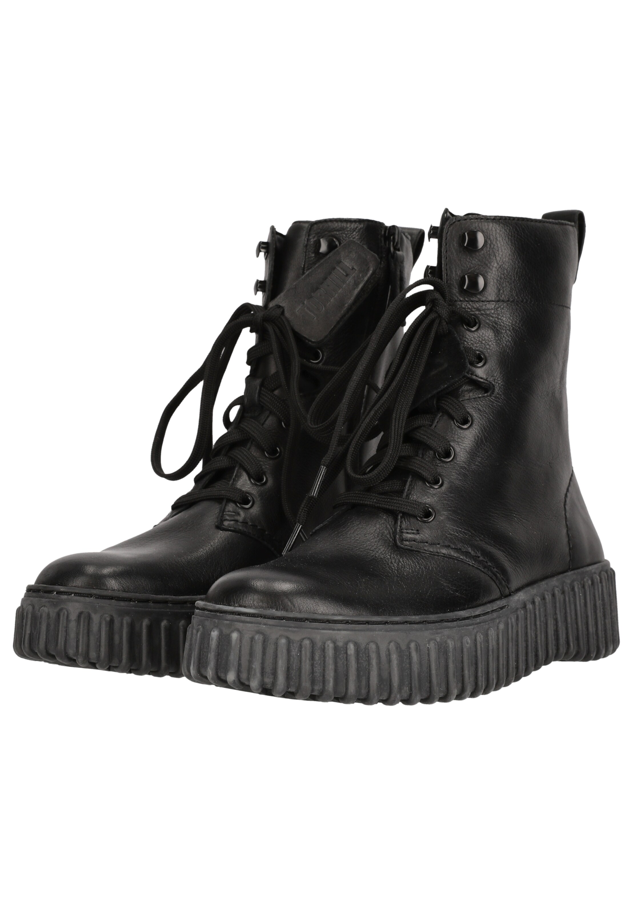 CLARKS Veterlaarzen 'Torhill Style' in Zwart