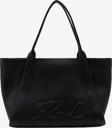 Karl Lagerfeld "Чанта тип ""Shopper""" 'K/VILLE' в черно: отпред