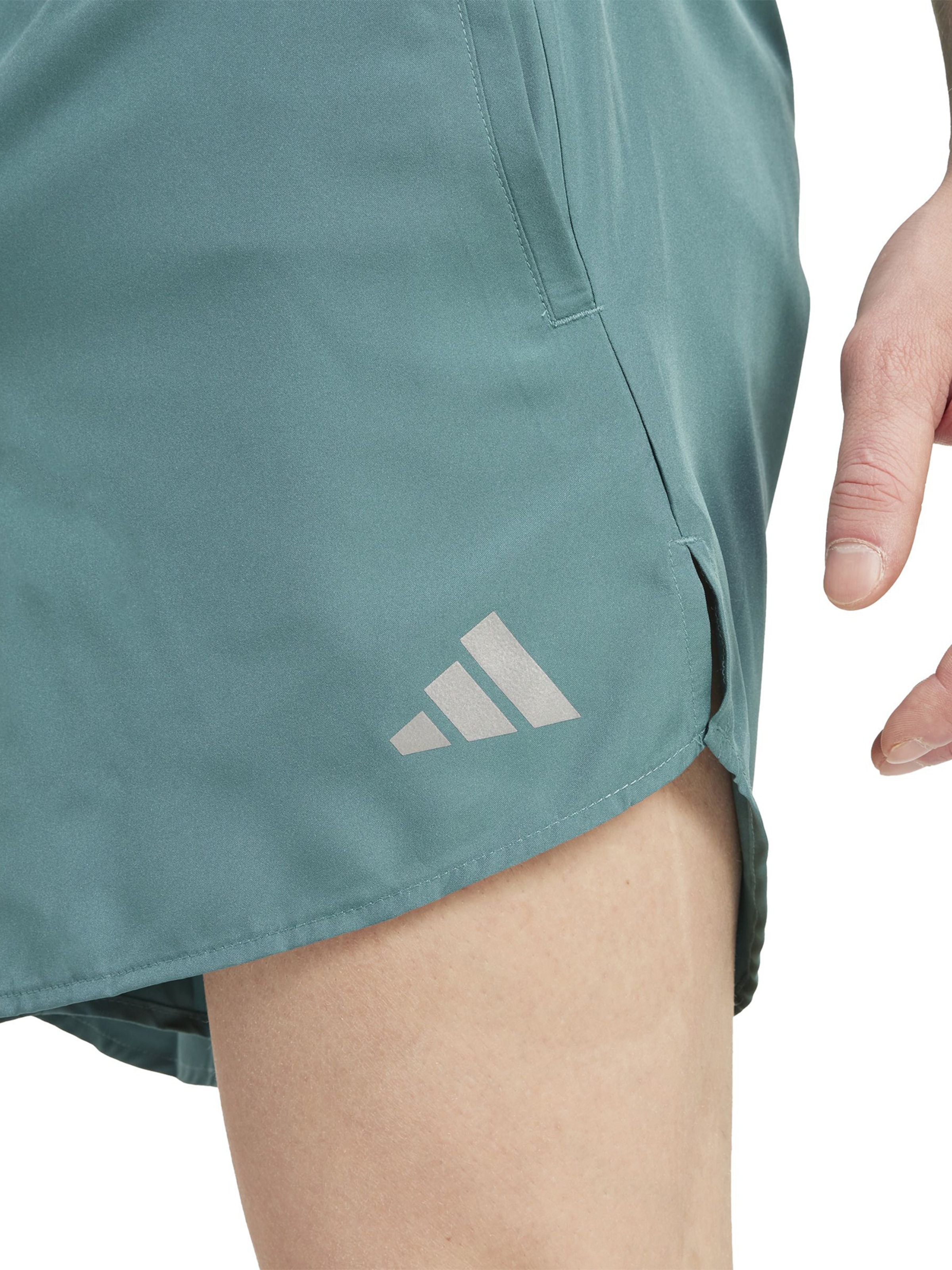 ADIDAS PERFORMANCE Loosefit Sportbyxa 'RUN IT' i grön