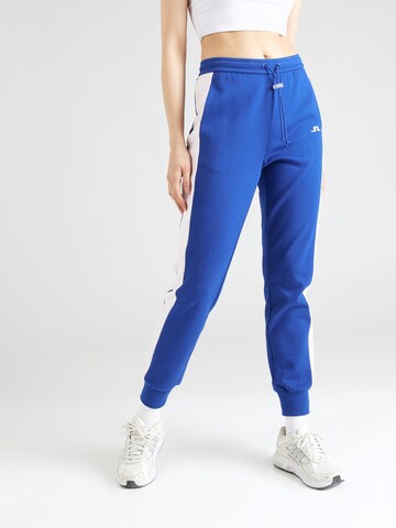 J.Lindeberg Regular Sportbroek 'Amelia' in Blauw: voorkant