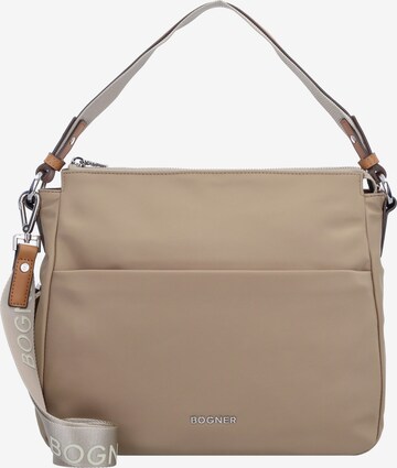 BOGNER Shoulder Bag 'Klosters' in Brown: front