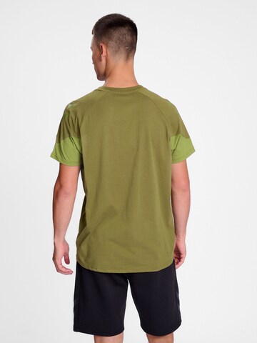 Hummel Performance Shirt 'Travel' in Green