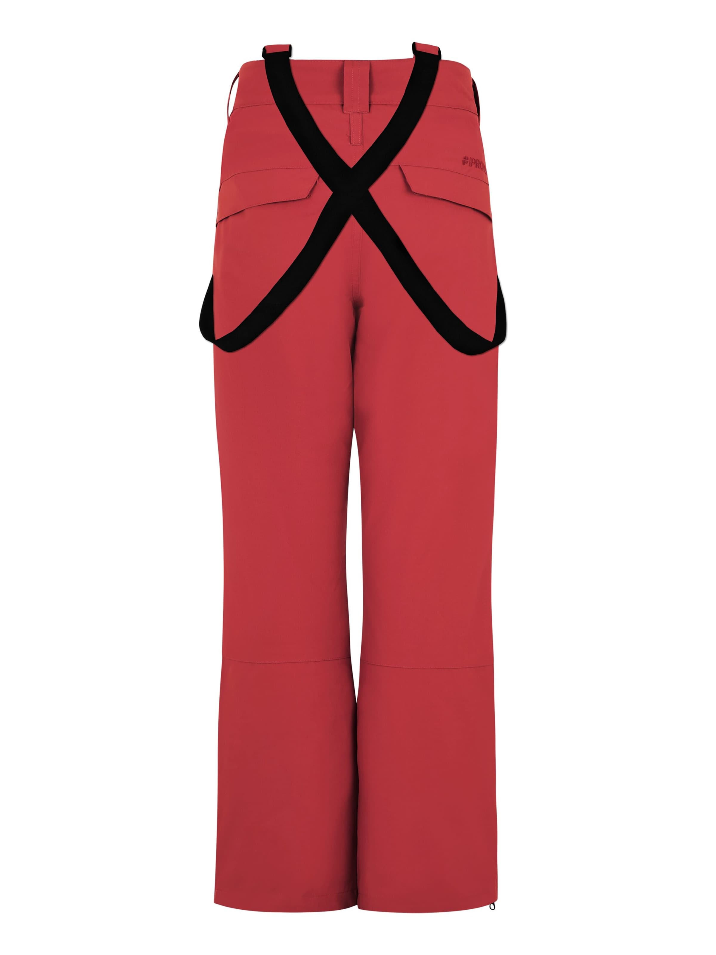 PROTEST Regular Sports trousers 'SPIKET JR' in Red