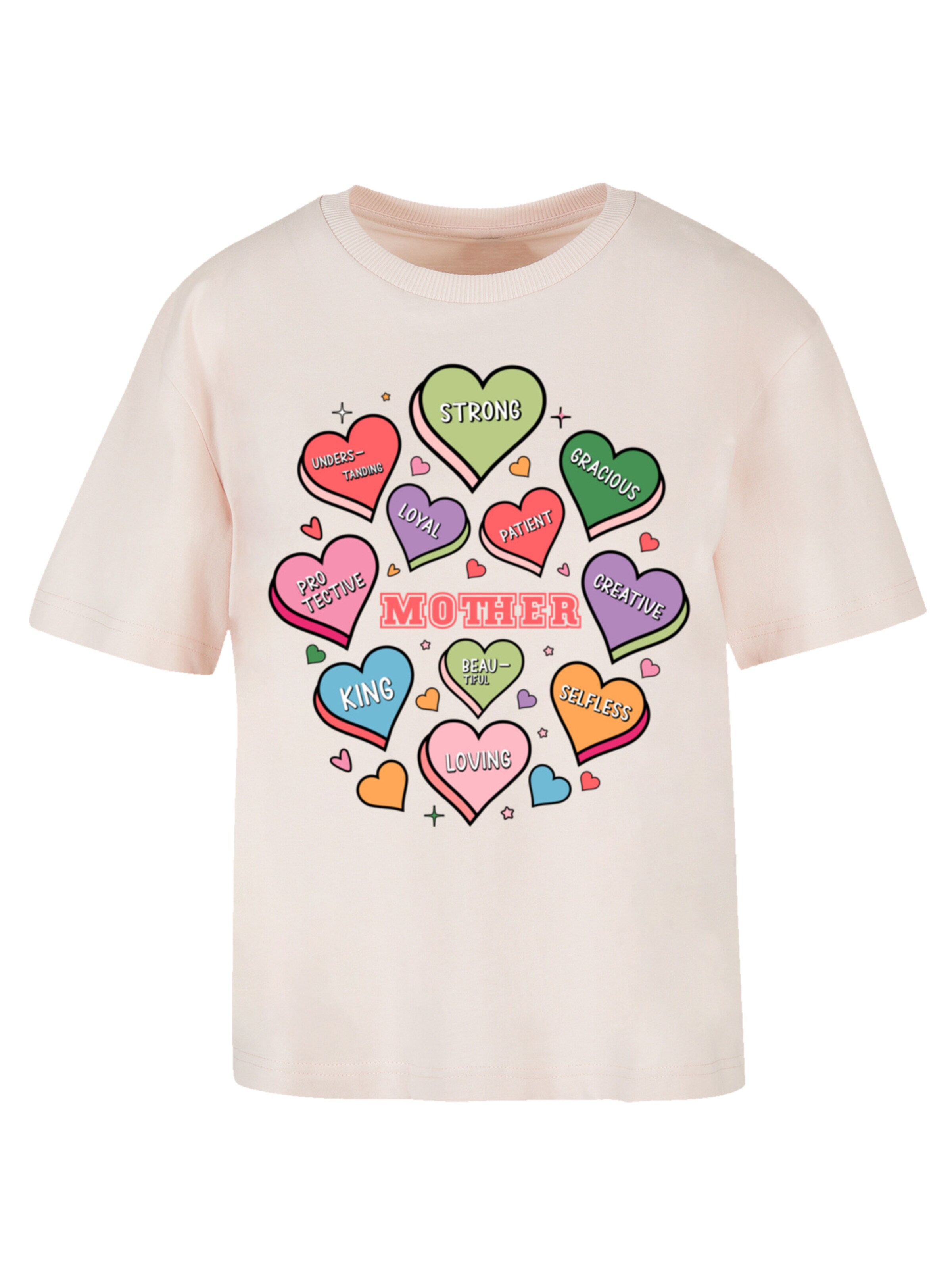 F4NT4STIC Shirt in Roze: voorkant