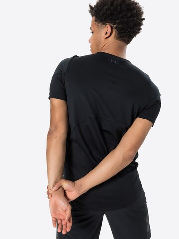 T-Shirt fonctionnel 'Rush 2.0' UNDER ARMOUR en noir