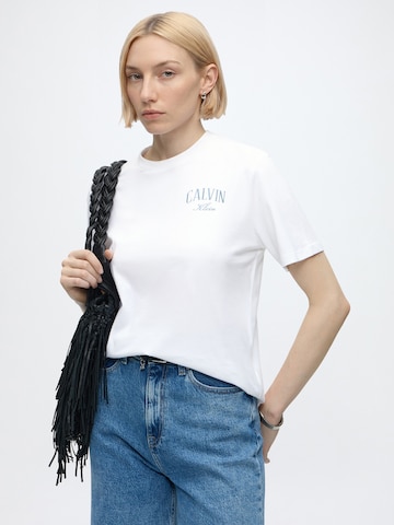 Calvin Klein Jeans Μπλουζάκι σε λευκό