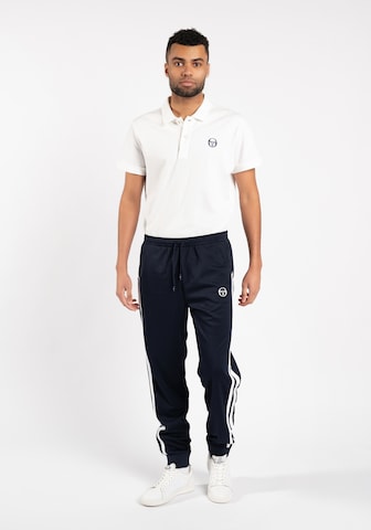 Sergio Tacchini Alt kitsenev Spordipüksid 'NEW DAMARINDO', värv sinine