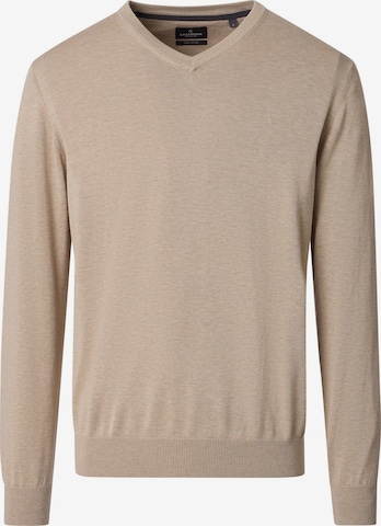 Pull-over VENTI en beige : devant