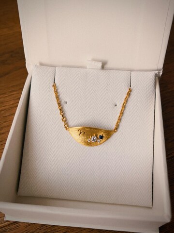 Braccialetto '18k Gold Plated Aries | Ram Zodiac' di Sally Jane Jewelry in oro