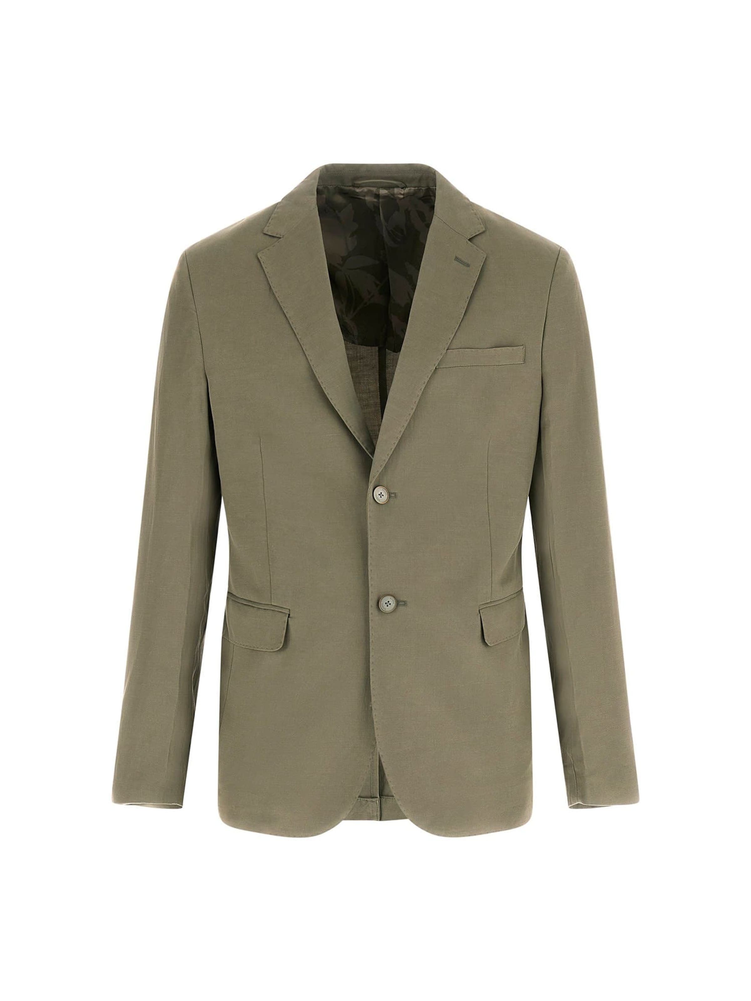 GUESS Regular fit Business Blazer in Green: front