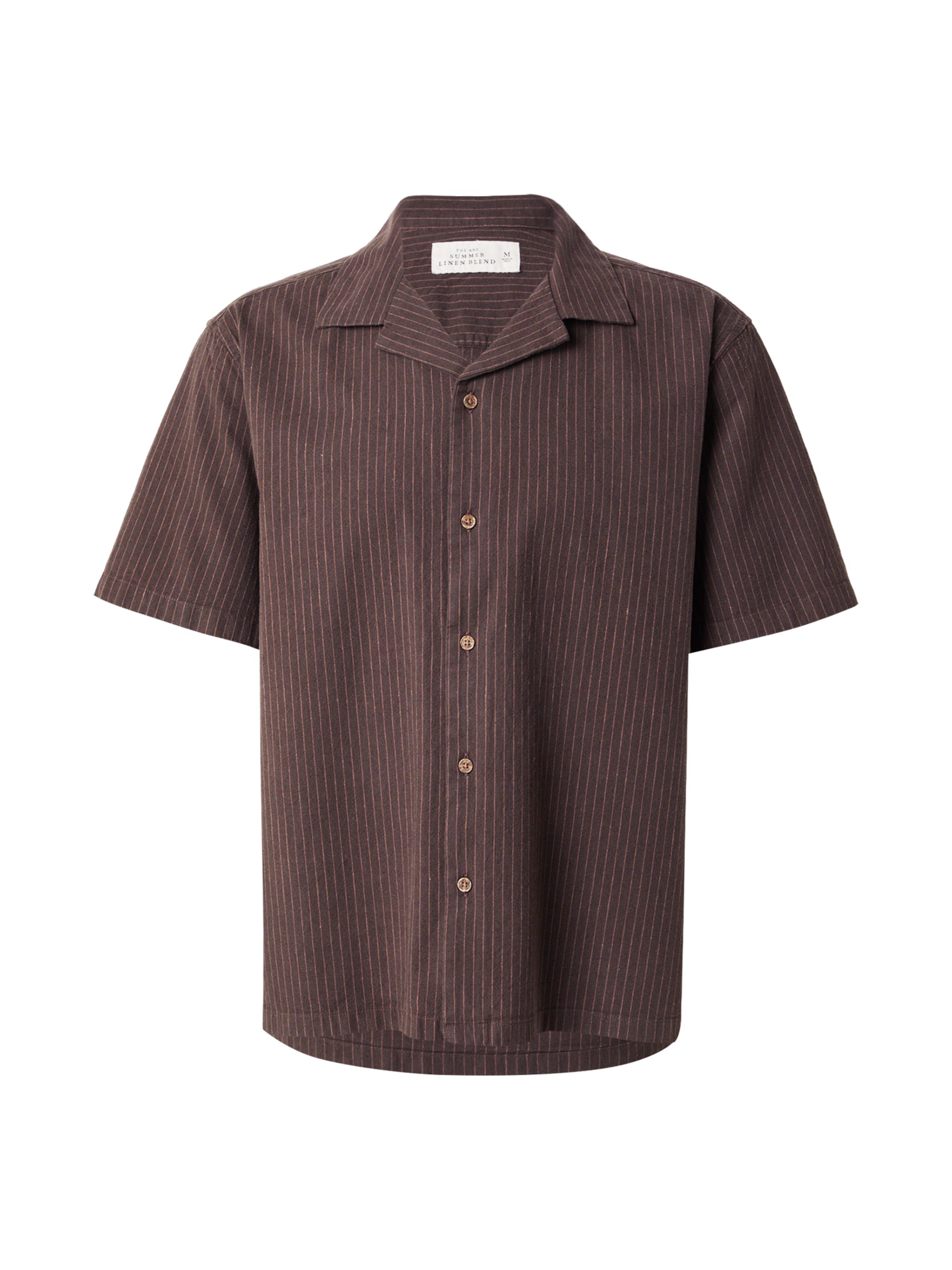 Abercrombie & Fitch Πουκάμισο σε καφέ: μπροστά