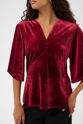 SOAKED IN LUXURY Blouse 'SLVelera' in Rood