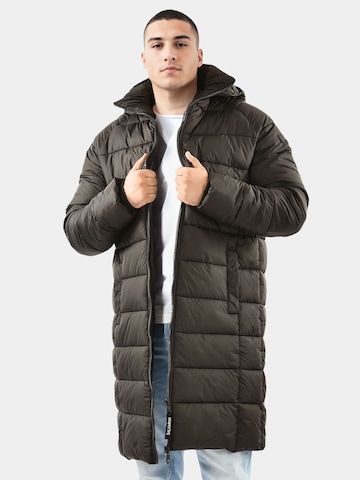 Alessandro Salvarini Winterjacke in Braun: Vorderseite
