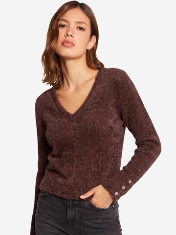 Morgan De Toi Sweater '212-MOOVE1' in Brown
