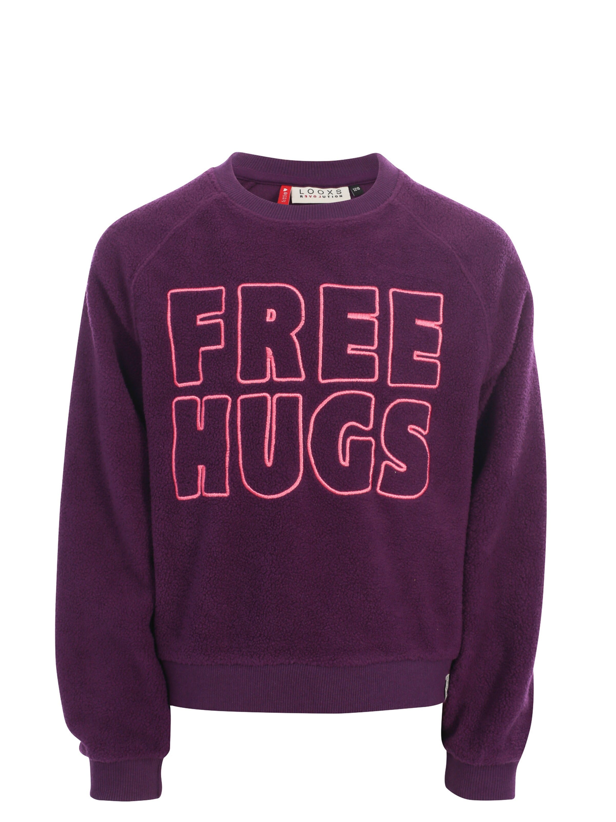 Looxs Revolution Sweatshirt in Lila: voorkant