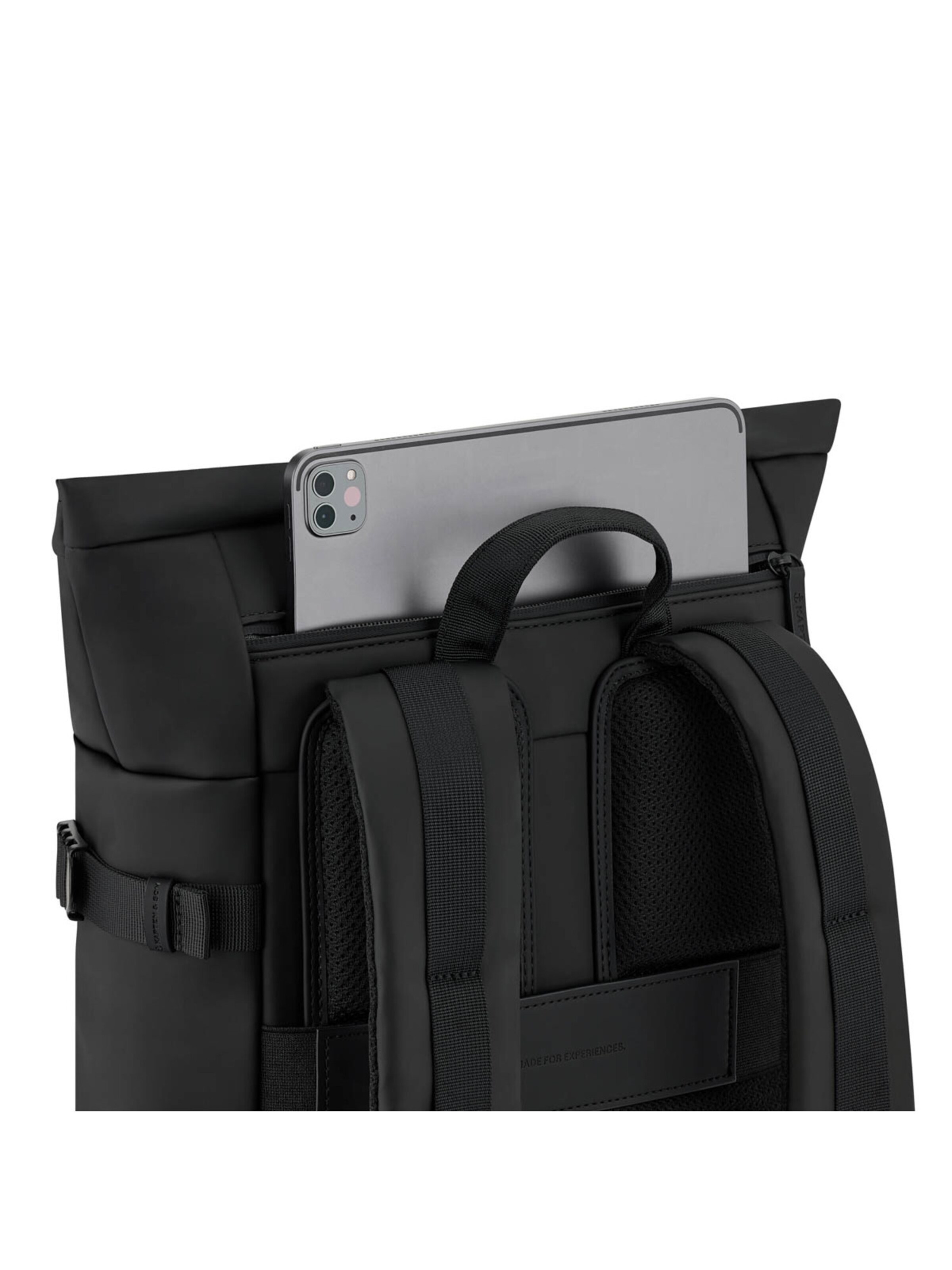 Kapten & Son Rucksack 'Helsinki'‌‌‌ in Schwarz