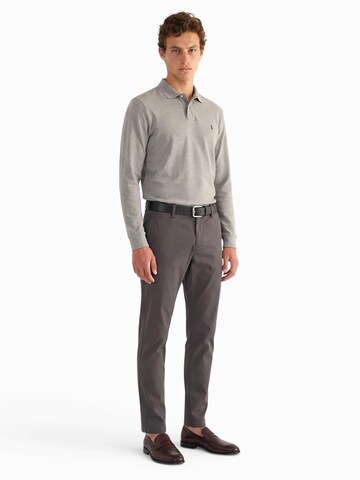 Marc O'Polo Slim fit Chino Pants 'Mads' in Grey