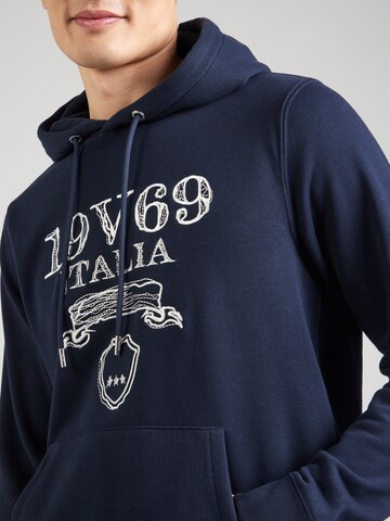 19V69 ITALIA Sweatshirt 'MATTEO' i blå