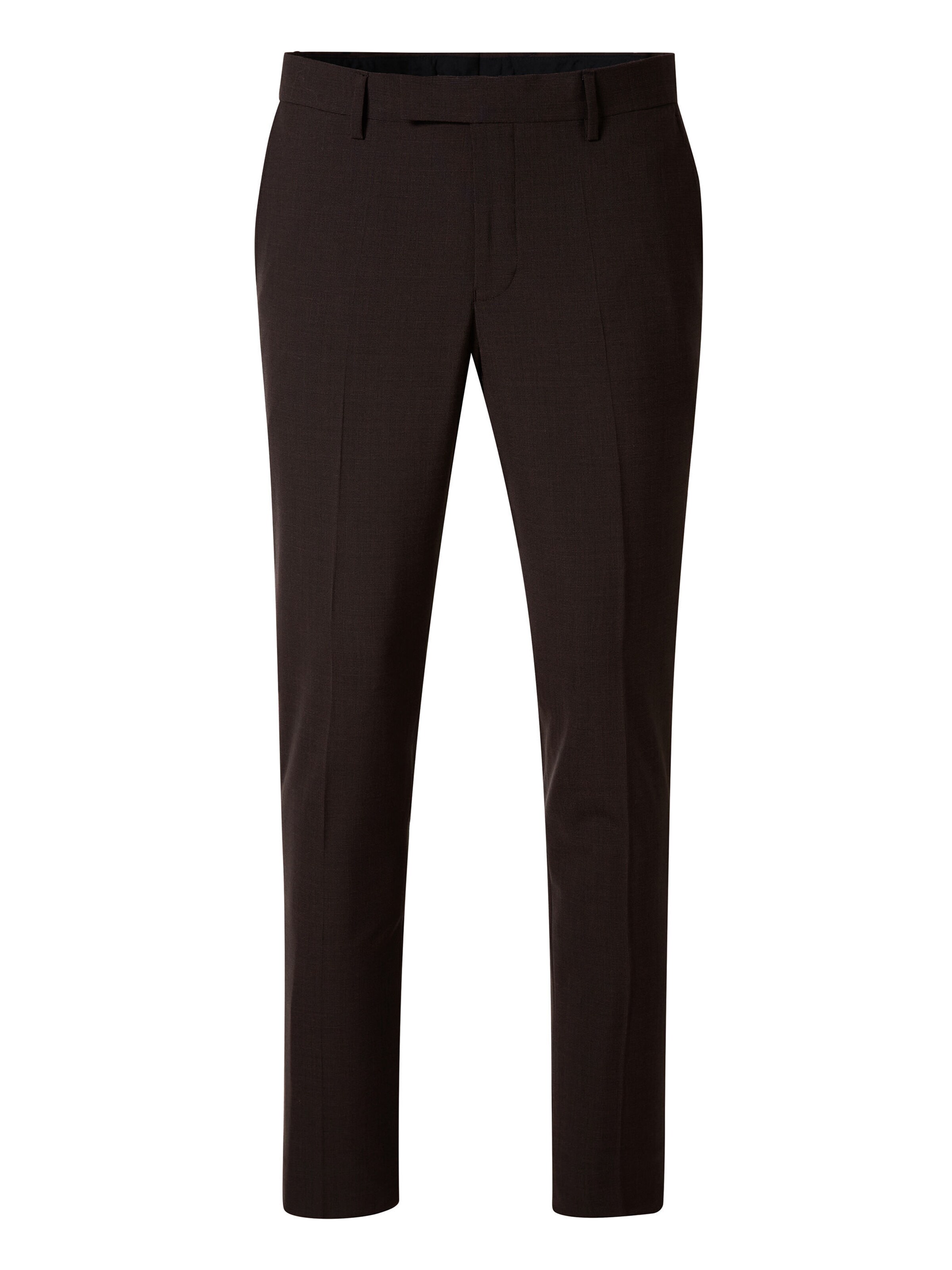 PIERRE CARDIN Bügelfaltenhose 'Ryan' in Braun: Vorderseite