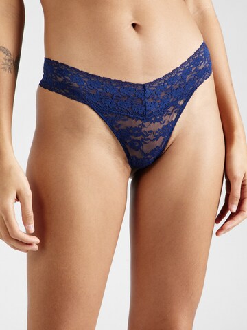 Lindex - Tanga en azul: frente