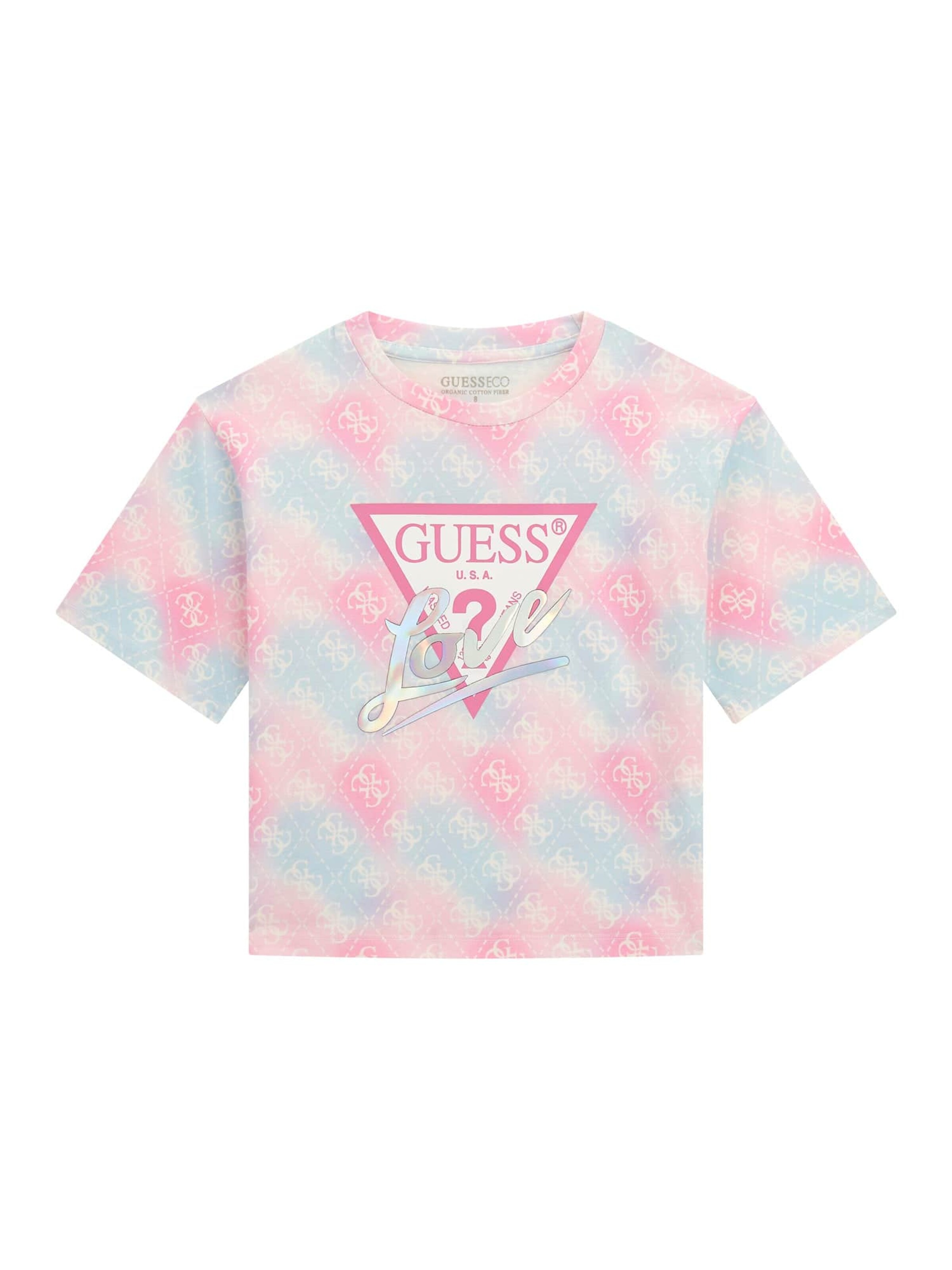 GUESS Shirt in Pink: front