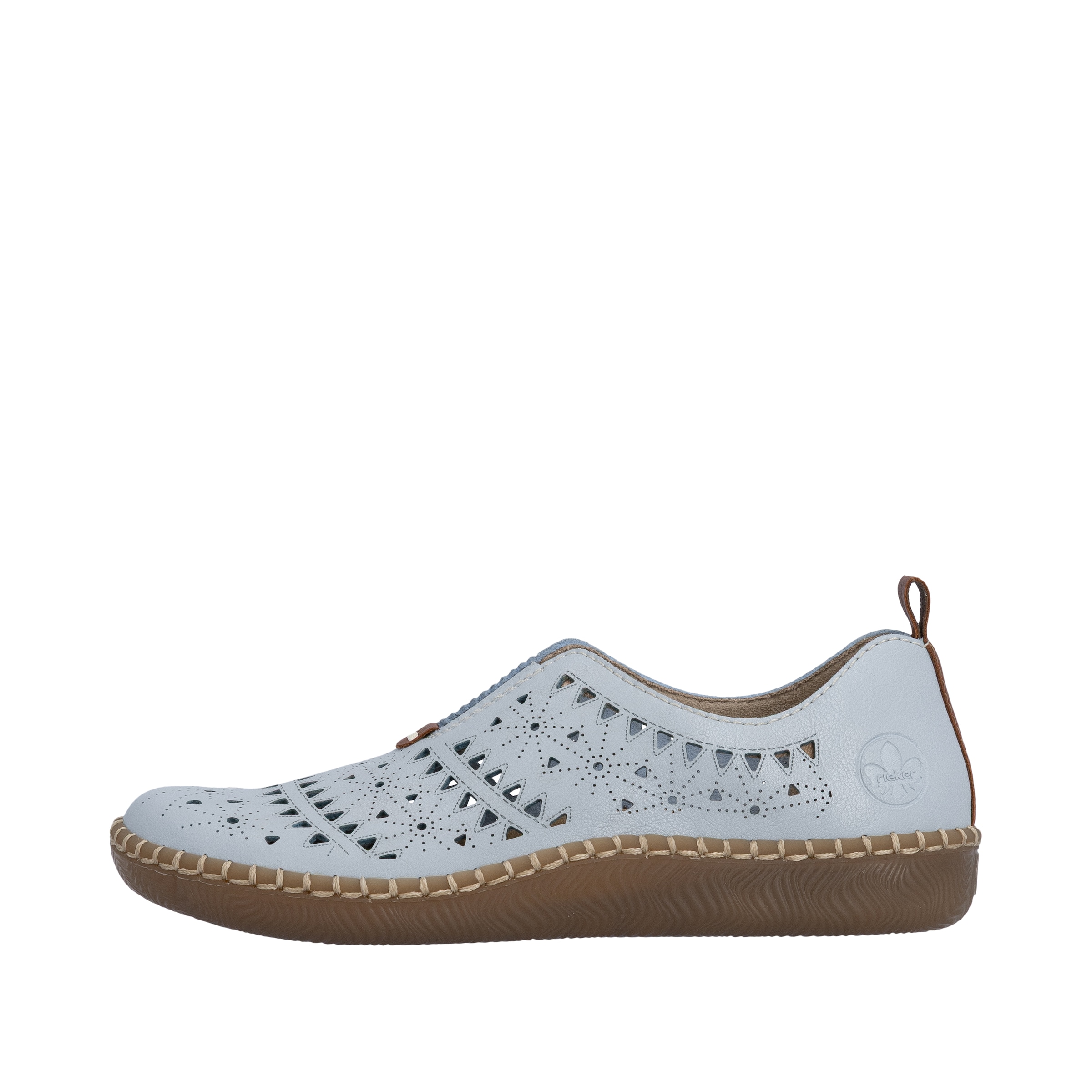 Chaussure basse Rieker en bleu