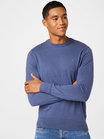 Coupe regular Pull-over TOMMY HILFIGER en bleu : devant