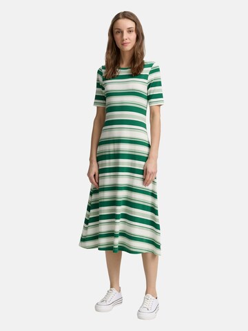 Robe TOM TAILOR DENIM en vert : devant