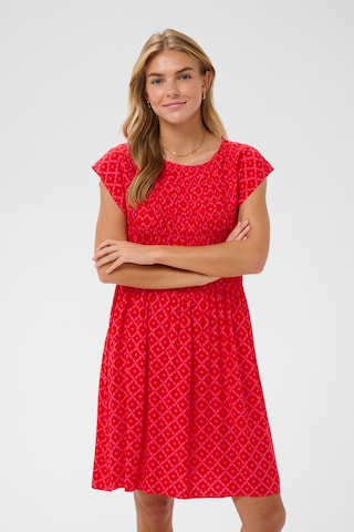 SAINT TROPEZ Kjole 'GislaSZ' i rød: forside