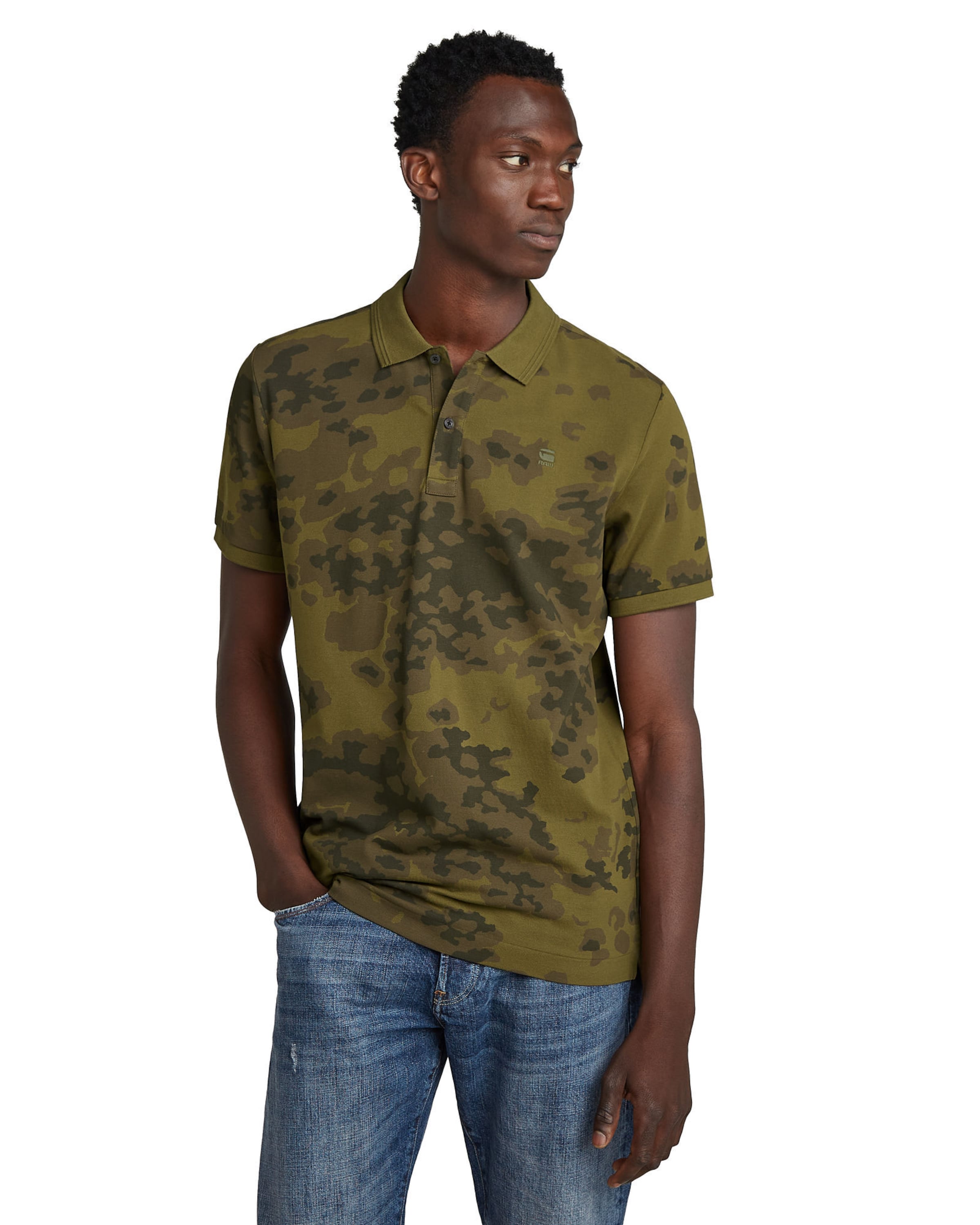 G-STAR Shirt 'Dunda' in Groen