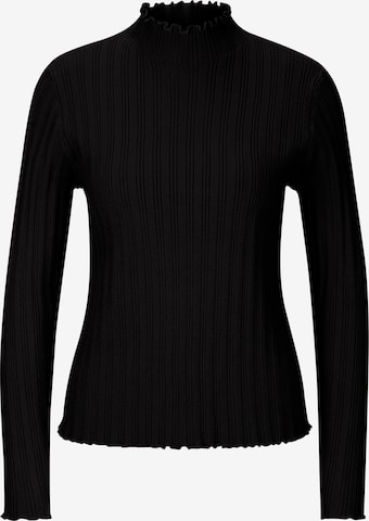 Pull-over heine en noir : devant