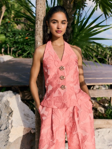 Friends Like These Gilet in Roze