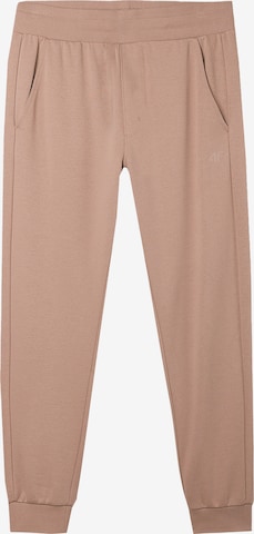 4F Sports trousers in Orange: front